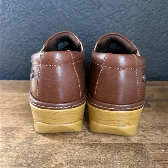 Klogs Footwear Women’s Brown Leather Slip-On Shoes Size 9 Wide - Picture 5 of 6